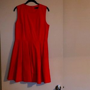 Gap - True red a-line dress